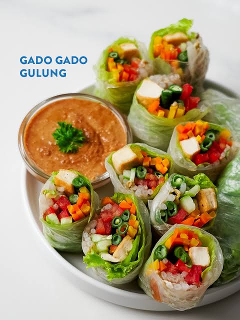 Gado-Gado Gulung (Salad Roll)